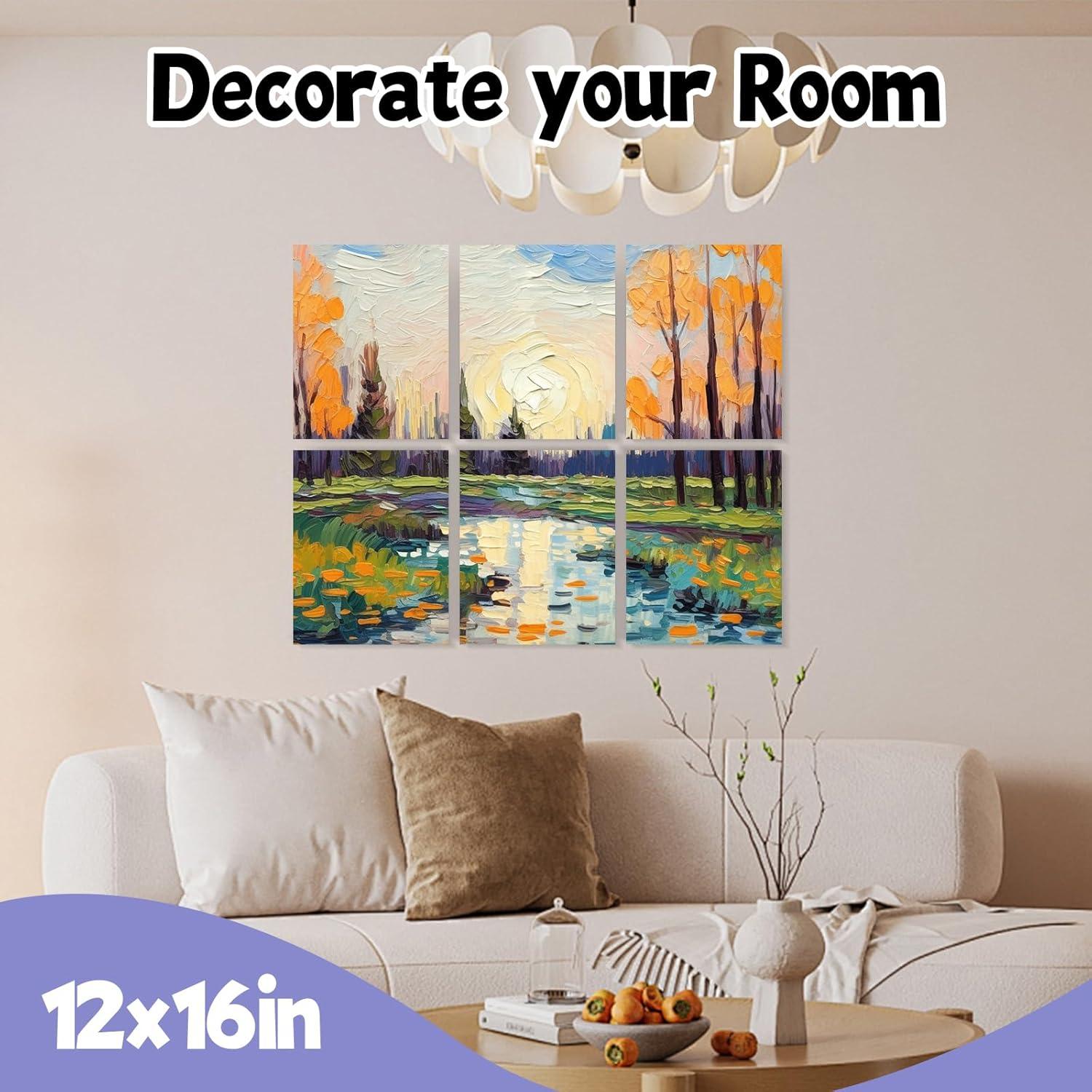 image20 Pack Canvases for Painting with 8x10 Painting Canvas for Oil amp Acrylic Paint12x16in10Pack