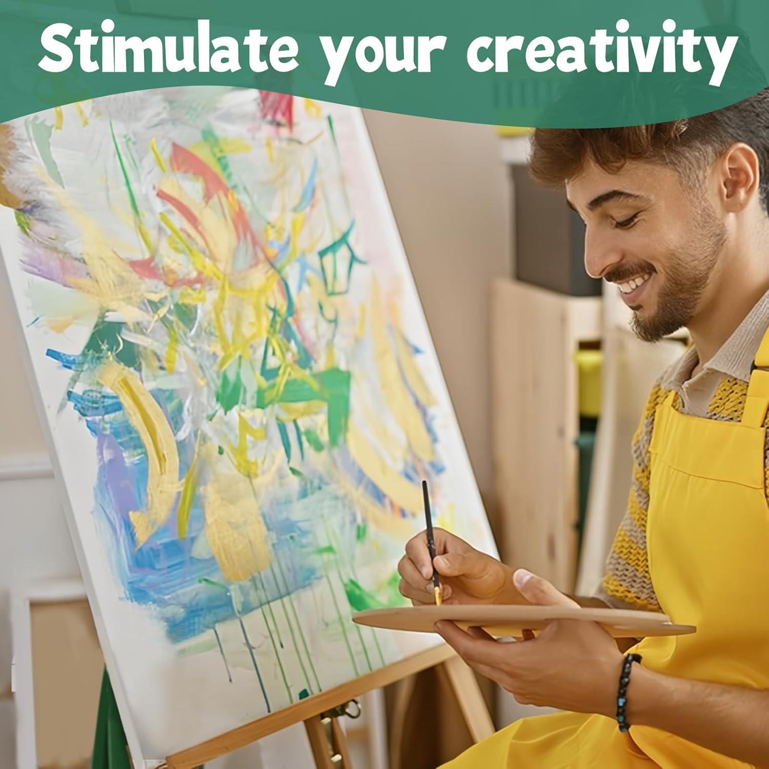 image20 Pack Canvases for Painting with 8x10 Painting Canvas for Oil amp Acrylic Paint18x24in10Pack