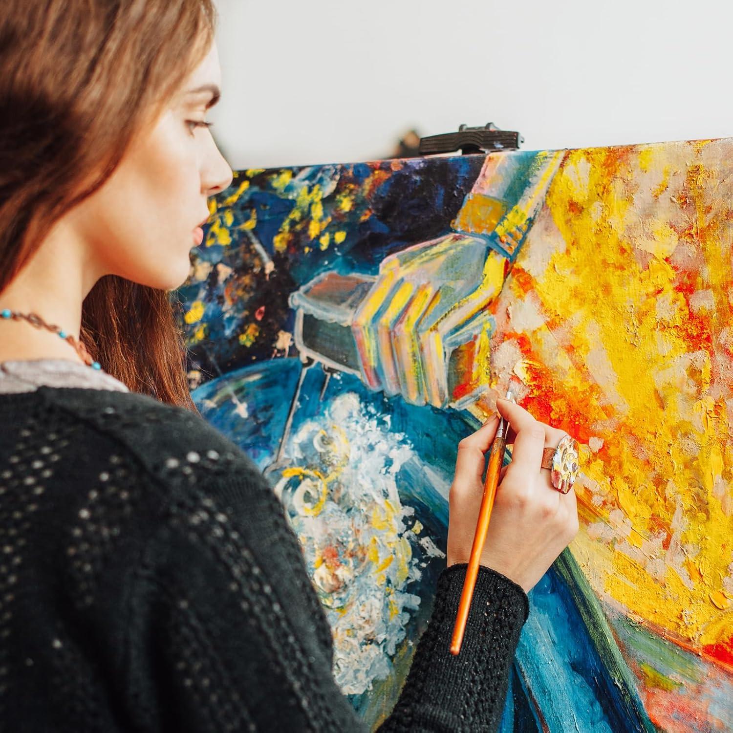 image20 Pack Canvases for Painting with 8x10 Painting Canvas for Oil amp Acrylic PaintMultisize 20 Pack