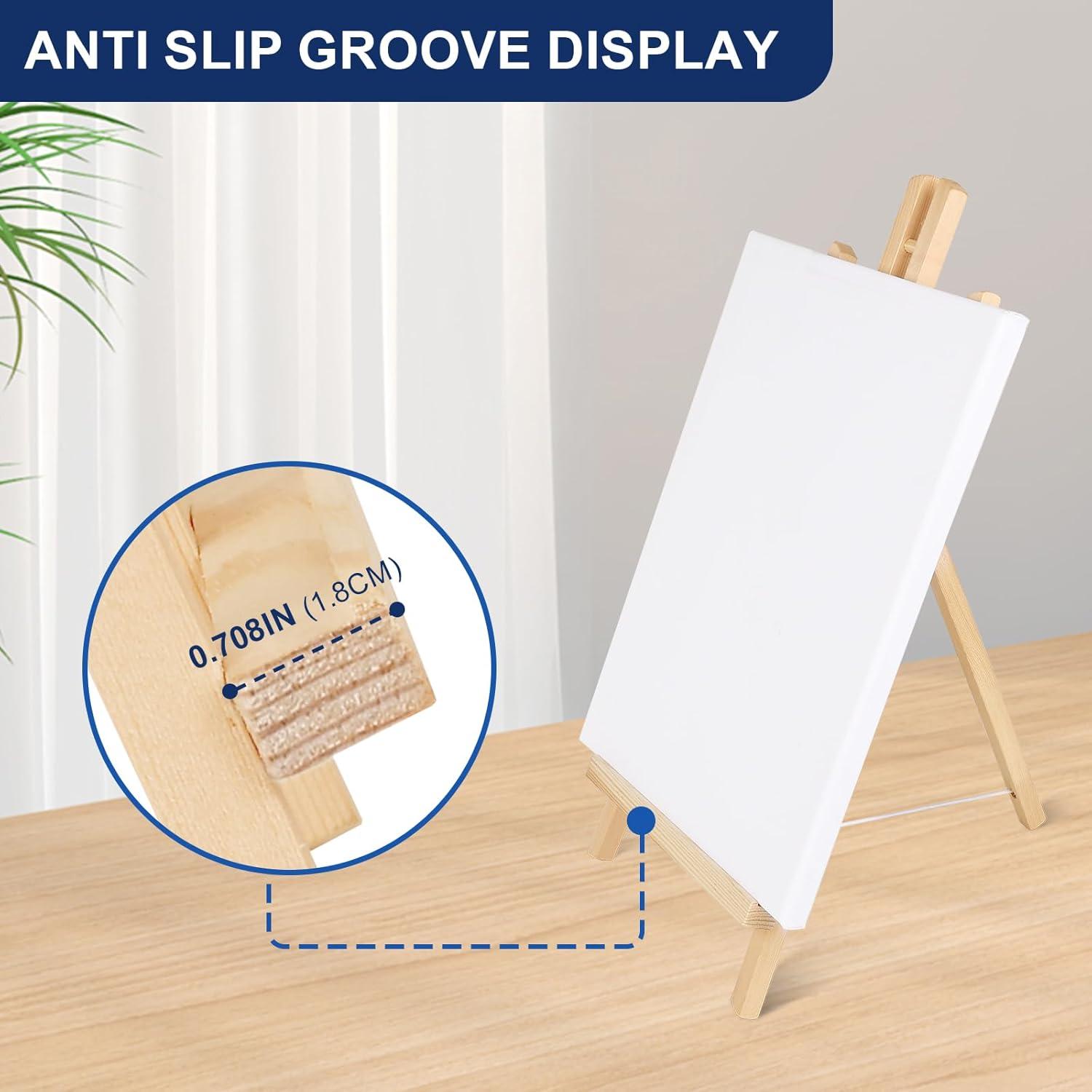 imageESRICH 2pcs 17 Inch Tabletop Easels Easel Stand for PaintingTripod Painting Party Easel Kids Student Desktop Easel for PaintingPaint Easel for Canvas Paint2