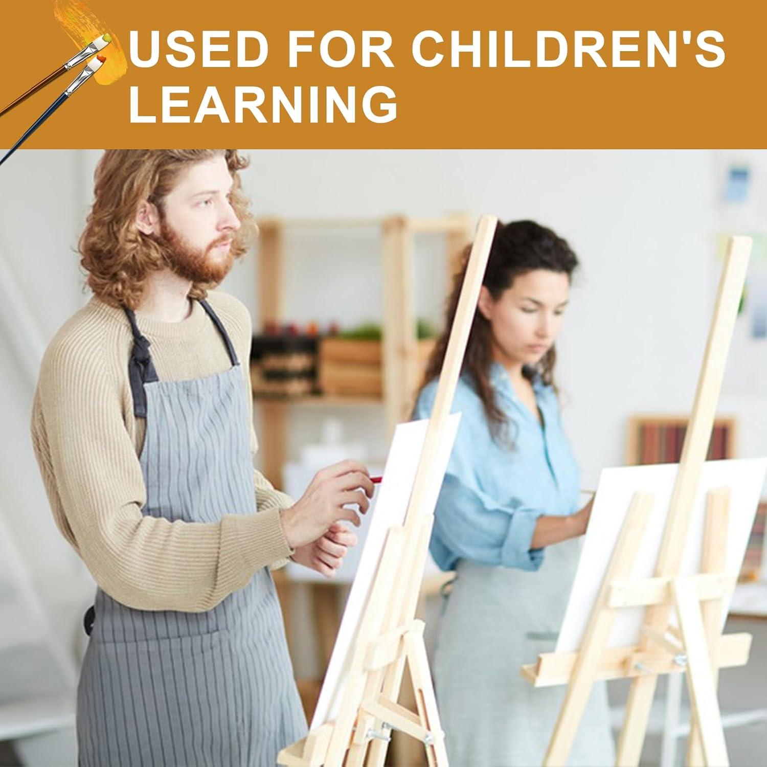 imageESRICH 3x3IN Small Canvases for Painting 32 Pack Mini Canvas Boards Cotton Painting Canvas Primed Acid Free Mini Blank Canvas Panels for Oil PaintWatercolorAcrylic PaintGouacheampTempera4x4in 24pack